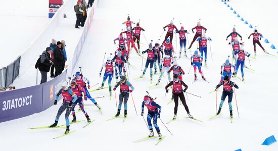 Russia Biathlon Cup Women Mass Start