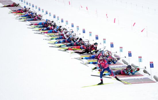Russia Biathlon Cup Women Mass Start
