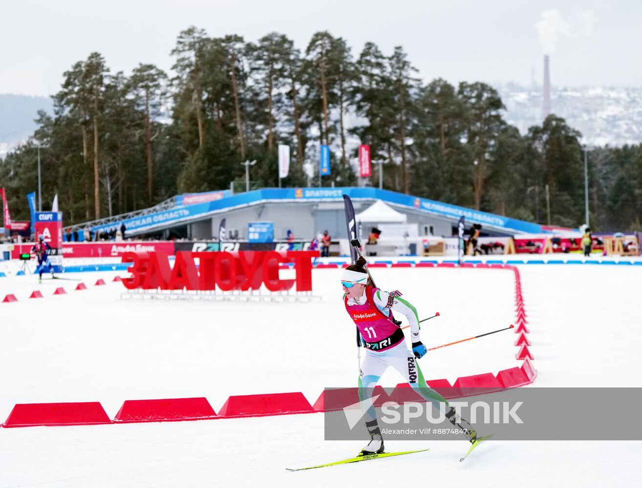 Russia Biathlon Cup Women Mass Start