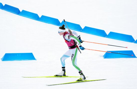 Russia Biathlon Cup Women Mass Start