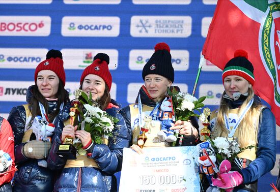 Russia Cross-Country Skiing Championships Women Relay