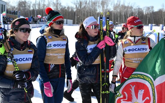 Russia Cross-Country Skiing Championships Women Relay