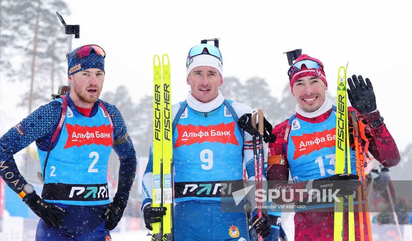 Russia Biathlon Cup Men Mass Start