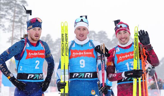 Russia Biathlon Cup Men Mass Start