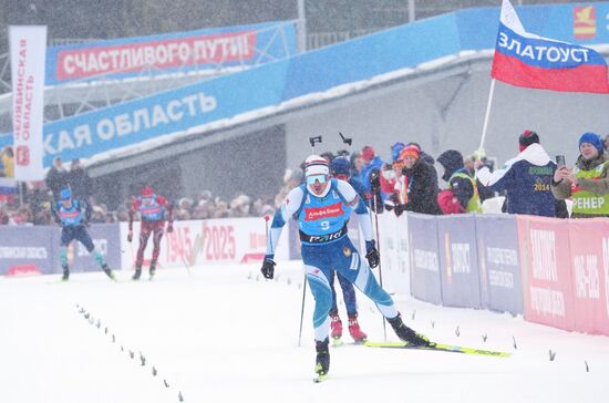 Russia Biathlon Cup Men Mass Start