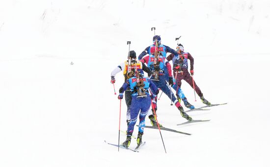 Russia Biathlon Cup Men Mass Start