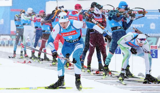 Russia Biathlon Cup Men Mass Start