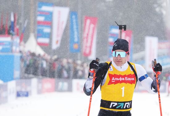 Russia Biathlon Cup Men Mass Start