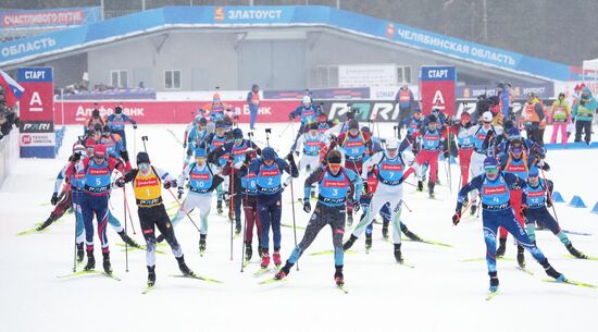 Russia Biathlon Cup Men Mass Start