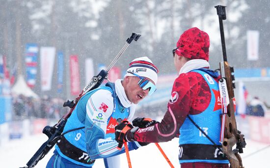 Russia Biathlon Cup Men Mass Start