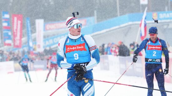 Russia Biathlon Cup Men Mass Start