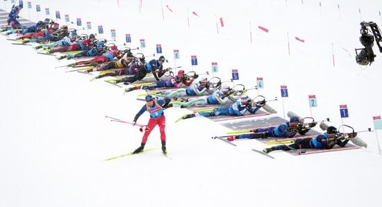 Russia Biathlon Cup Men Mass Start
