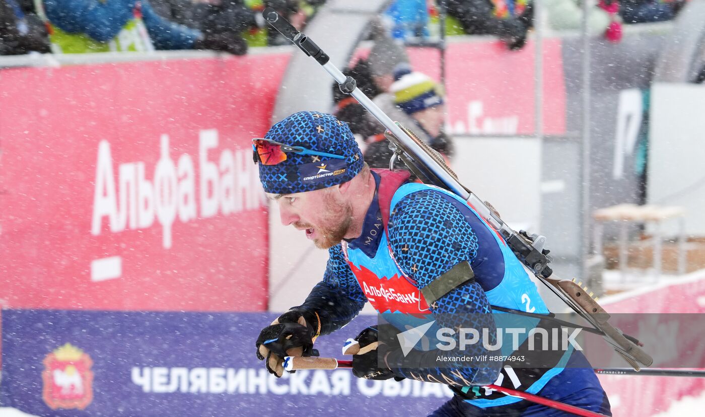 Russia Biathlon Cup Men Mass Start