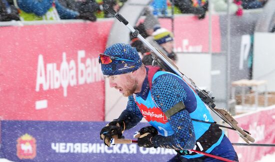 Russia Biathlon Cup Men Mass Start