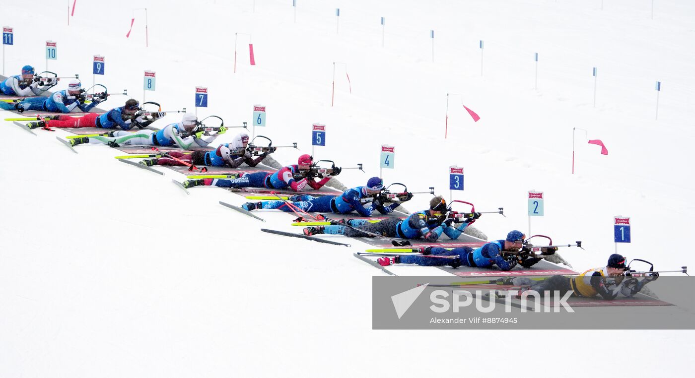 Russia Biathlon Cup Men Mass Start