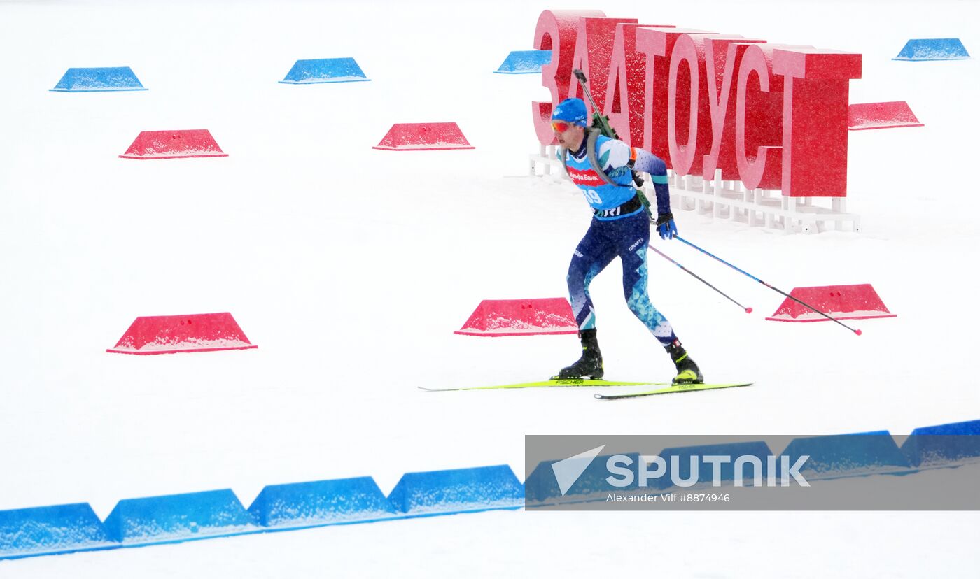 Russia Biathlon Cup Men Mass Start