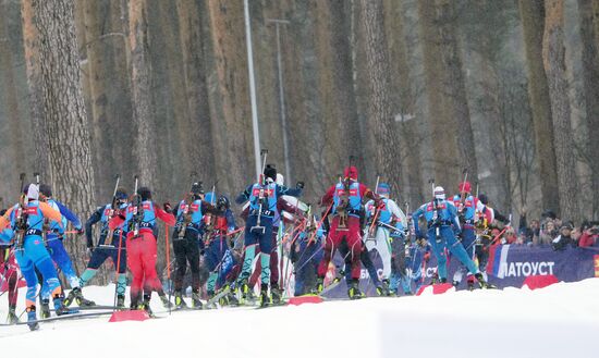 Russia Biathlon Cup Men Mass Start