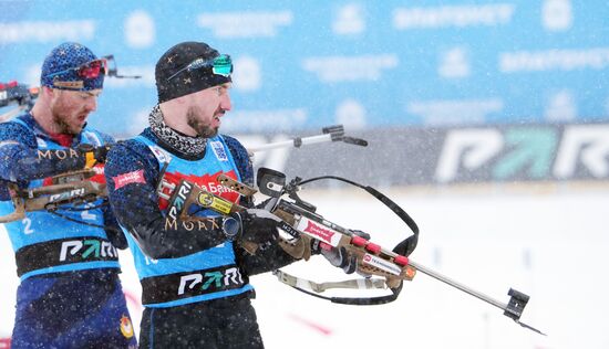 Russia Biathlon Cup Men Mass Start