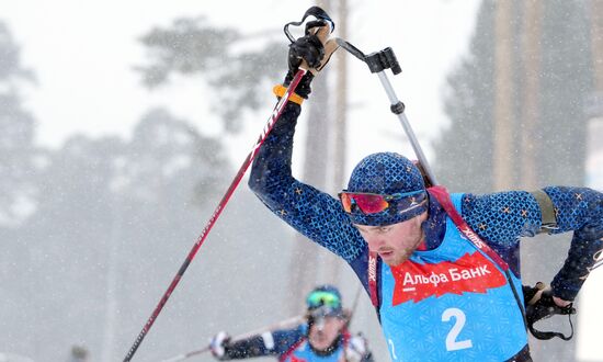 Russia Biathlon Cup Men Mass Start