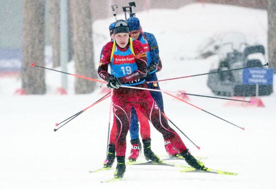 Russia Biathlon Cup Men Mass Start