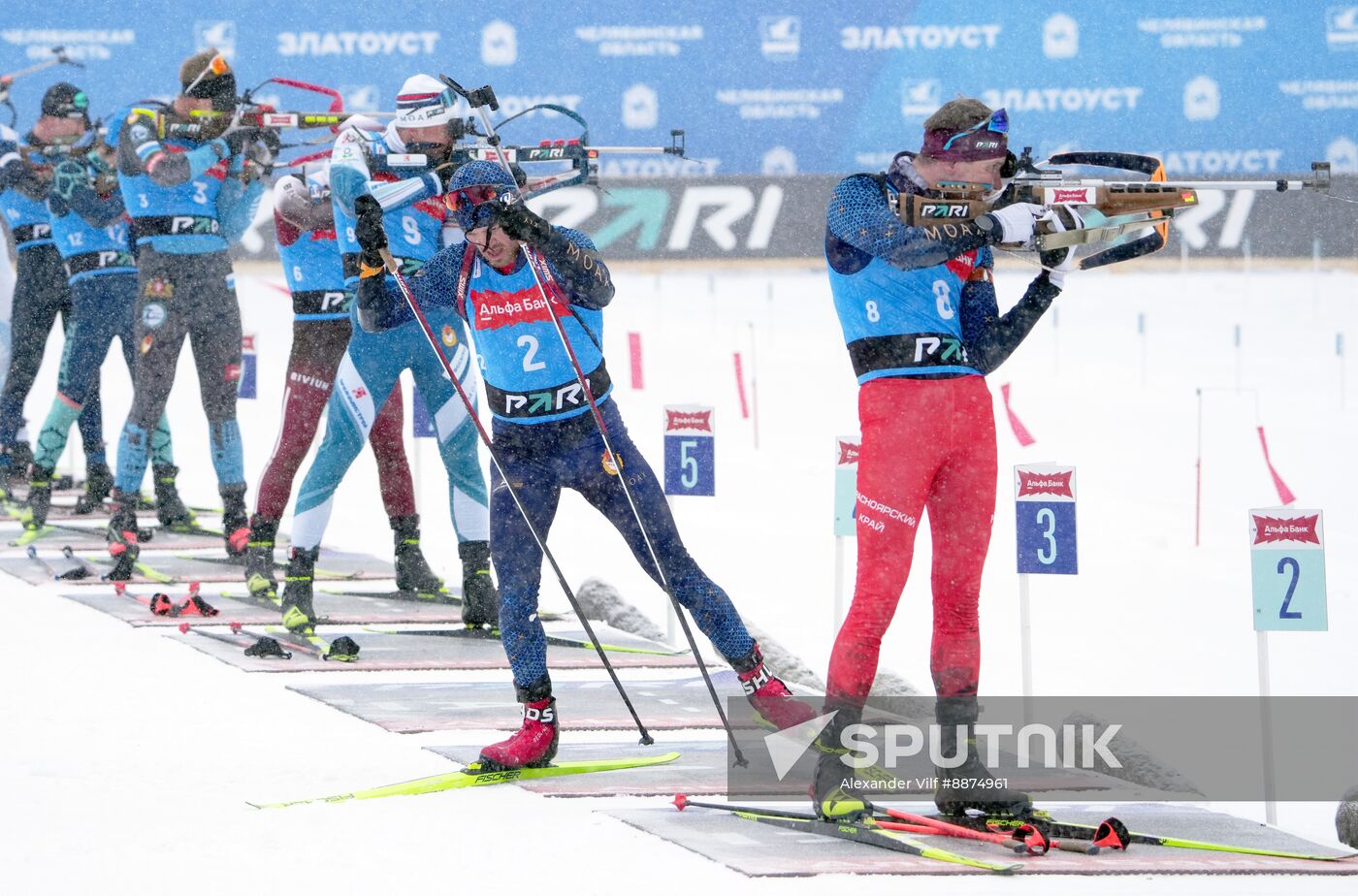 Russia Biathlon Cup Men Mass Start