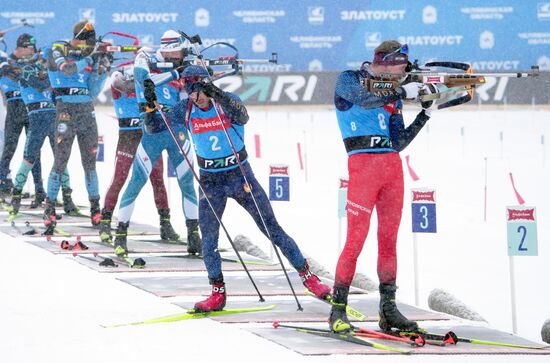 Russia Biathlon Cup Men Mass Start