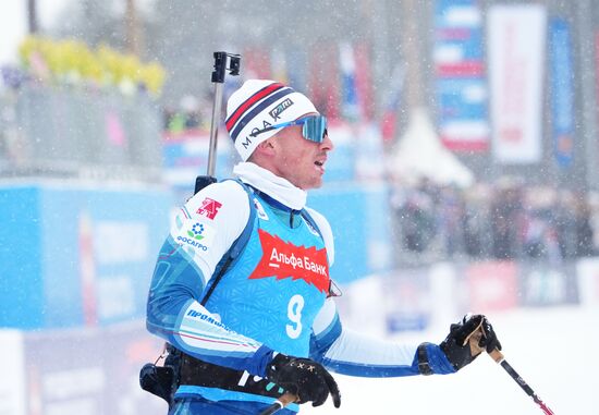 Russia Biathlon Cup Men Mass Start