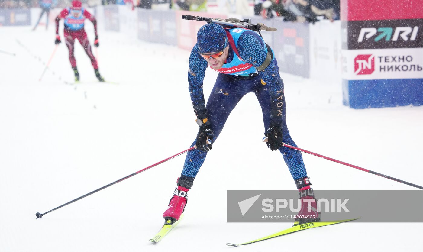 Russia Biathlon Cup Men Mass Start