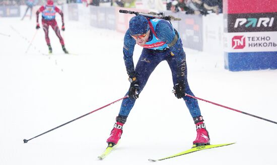 Russia Biathlon Cup Men Mass Start