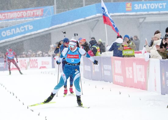 Russia Biathlon Cup Men Mass Start