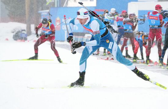 Russia Biathlon Cup Men Mass Start