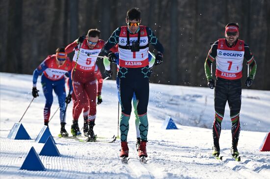 Russia Cross-Country Skiing Championships Men Relay