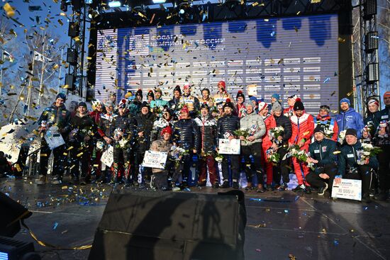 Russia Cross-Country Skiing Championships Men Relay