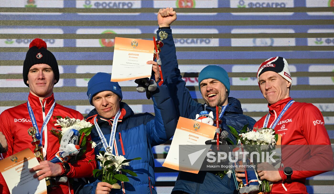Russia Cross-Country Skiing Championships Men Relay