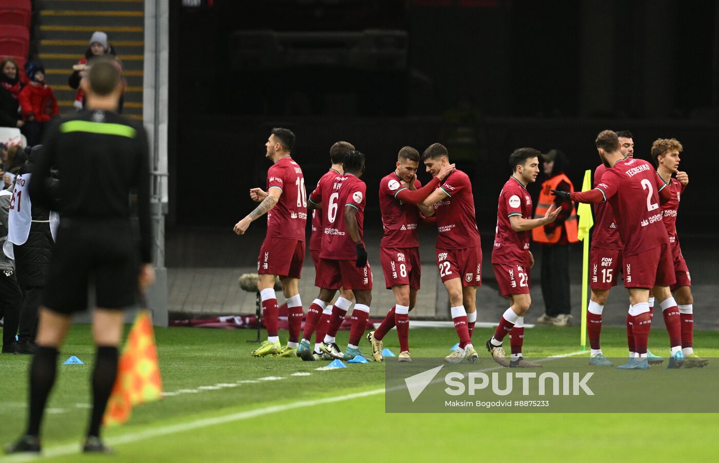 Russia Soccer Premier-League Rubin - Spartak