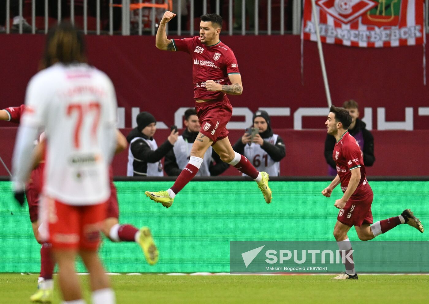 Russia Soccer Premier-League Rubin - Spartak