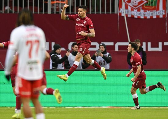 Russia Soccer Premier-League Rubin - Spartak