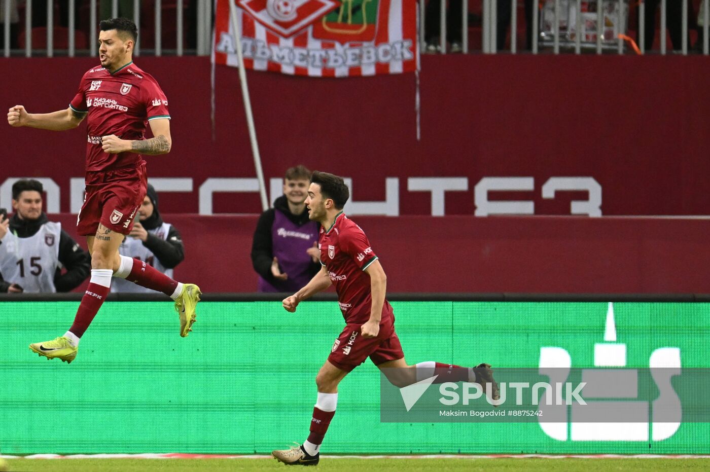Russia Soccer Premier-League Rubin - Spartak