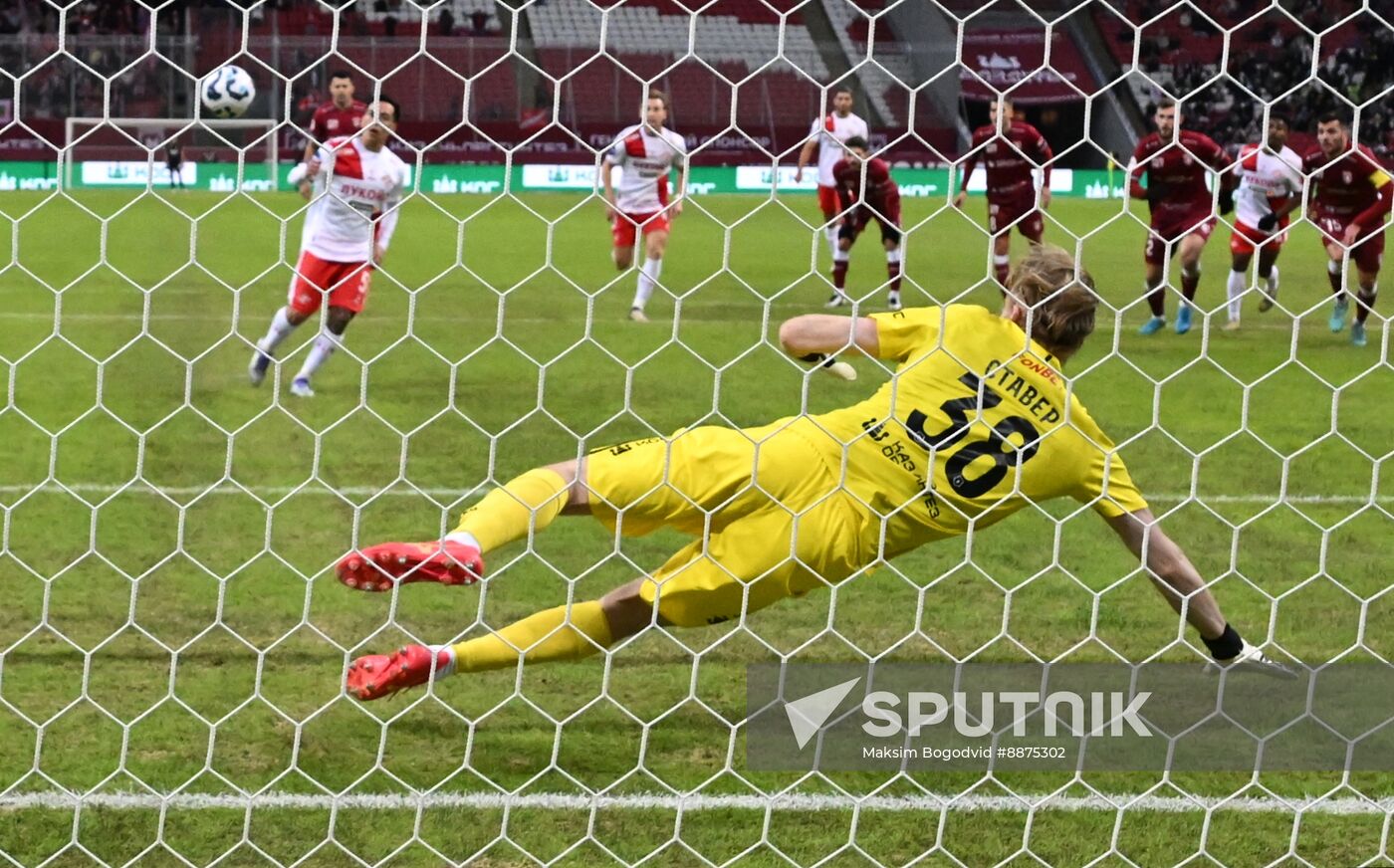 Russia Soccer Premier-League Rubin - Spartak