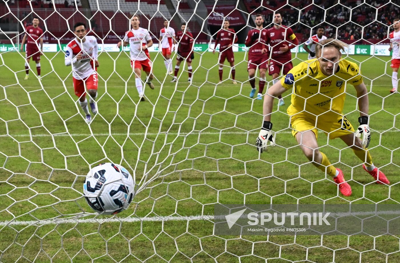 Russia Soccer Premier-League Rubin - Spartak