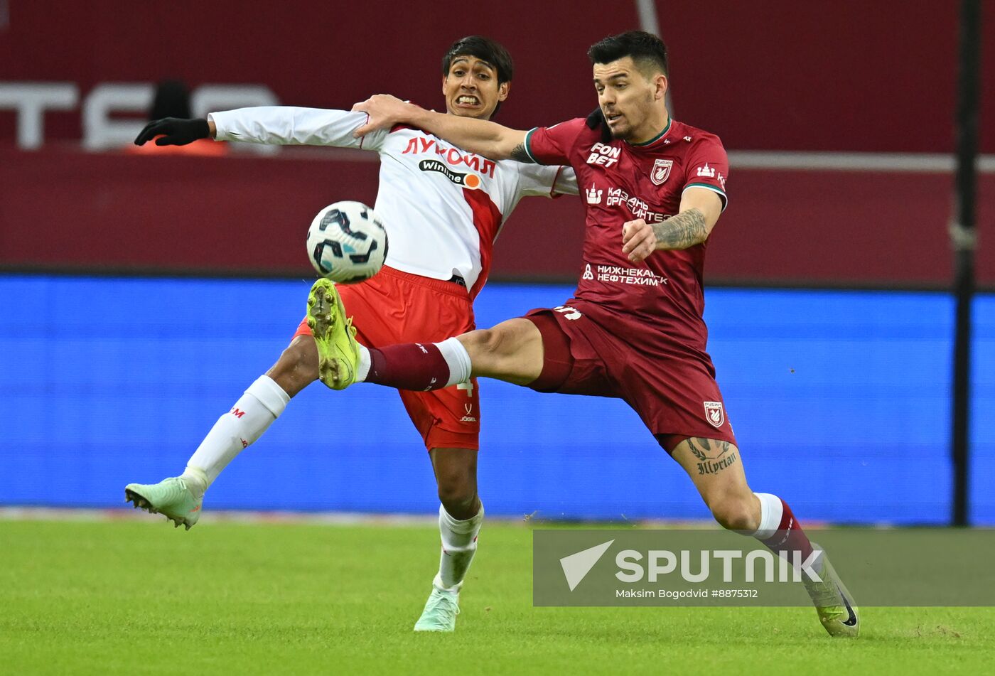 Russia Soccer Premier-League Rubin - Spartak