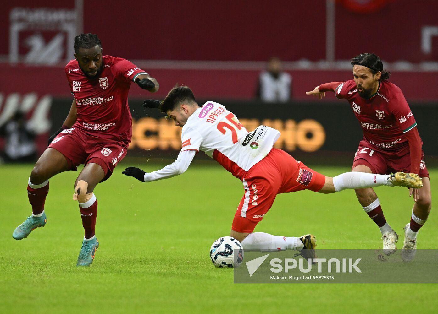 Russia Soccer Premier-League Rubin - Spartak