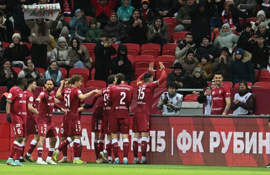 Russia Soccer Premier-League Rubin - Spartak