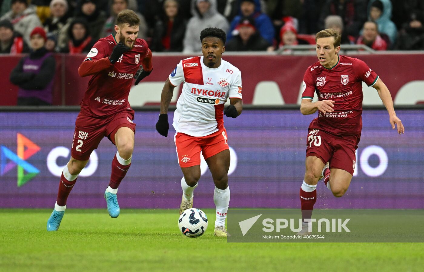 Russia Soccer Premier-League Rubin - Spartak