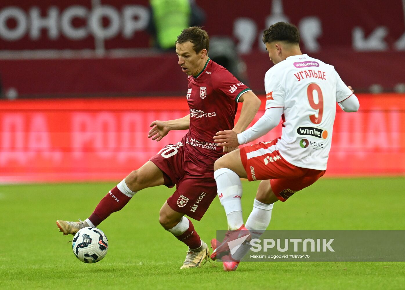Russia Soccer Premier-League Rubin - Spartak