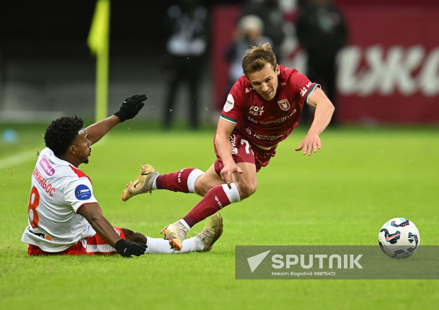 Russia Soccer Premier-League Rubin - Spartak