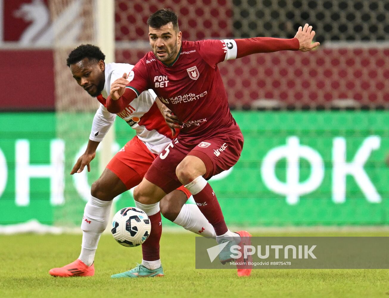 Russia Soccer Premier-League Rubin - Spartak