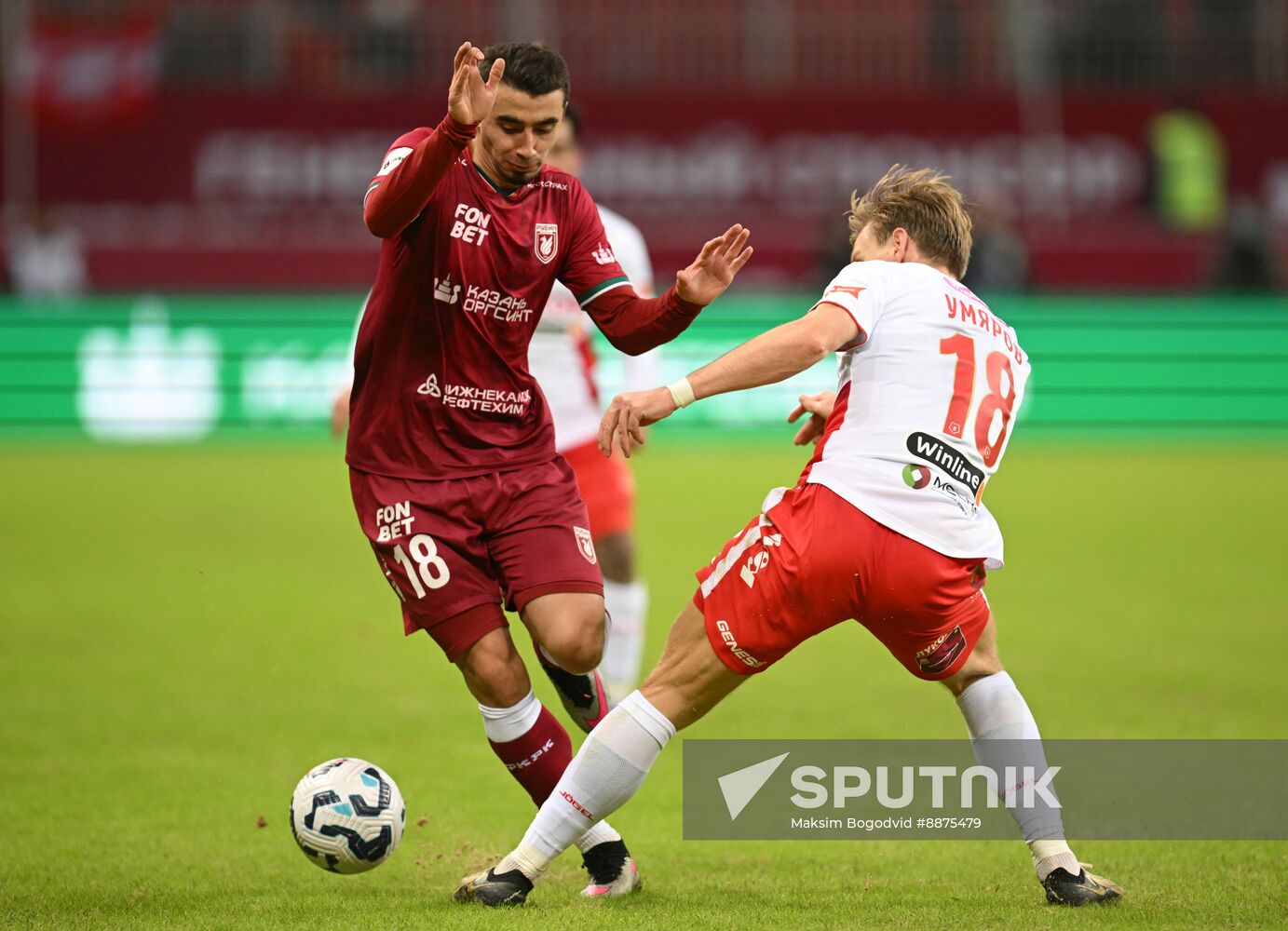 Russia Soccer Premier-League Rubin - Spartak
