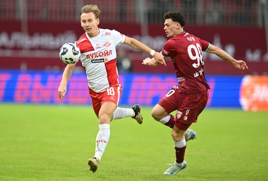 Russia Soccer Premier-League Rubin - Spartak