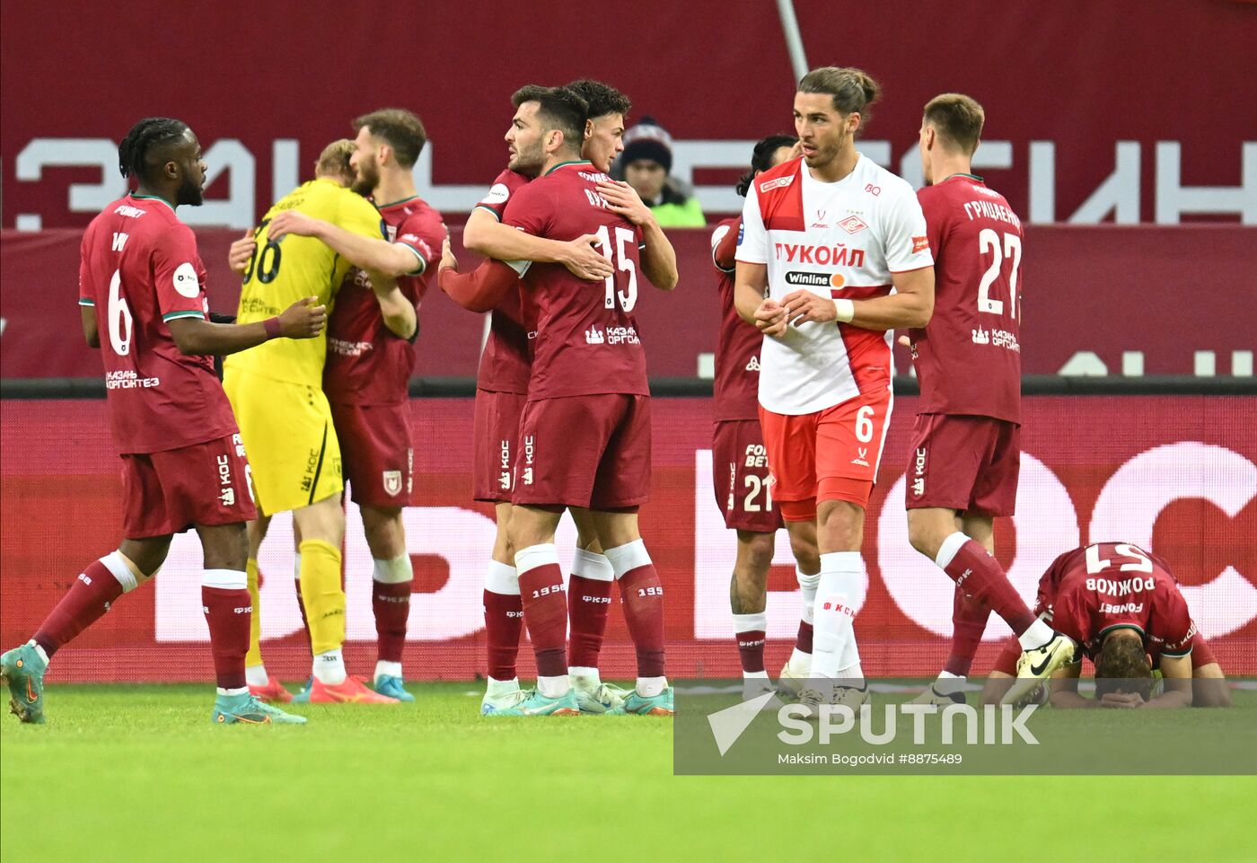 Russia Soccer Premier-League Rubin - Spartak